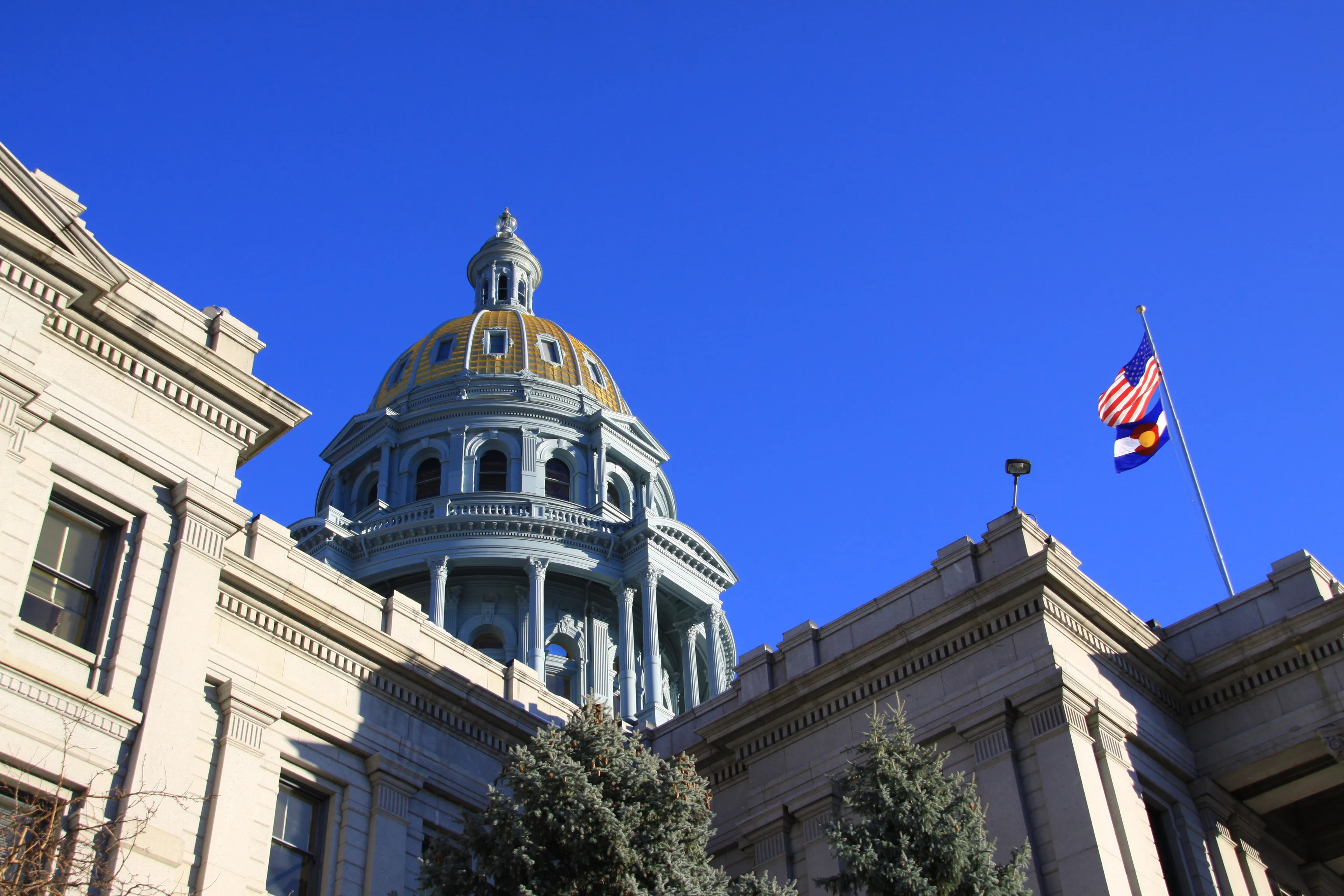 Colorado state capitol building, where statewide sales and use tax laws are passed.